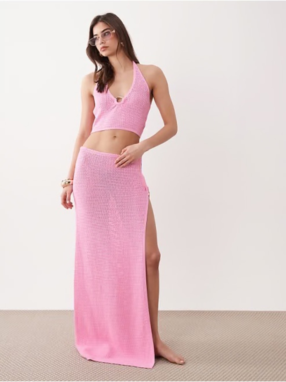 Kulani Kinis ring side split maxi skirt - Picture 2 of 7